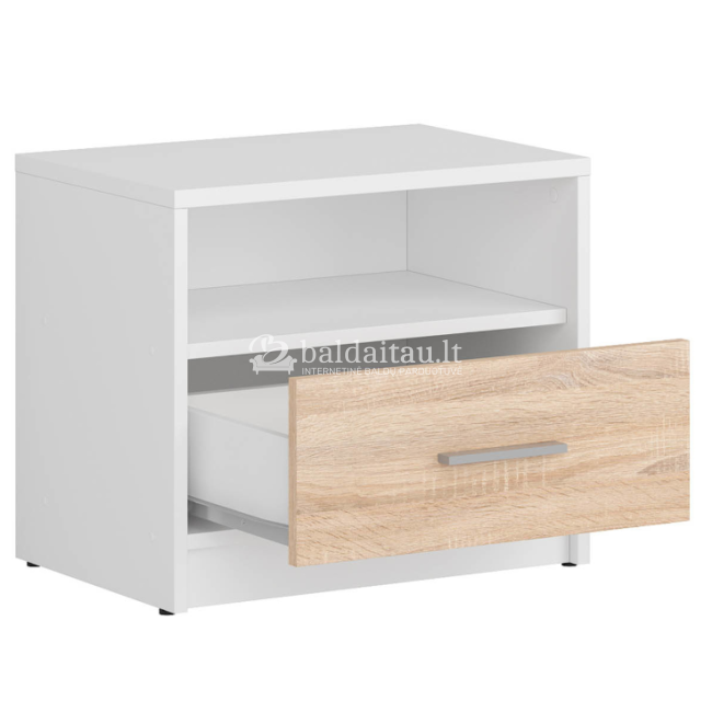 Naktinė spintelė NEPO PLUS KOM1S Naktinė spintelė NEPO PLUS KOM1S