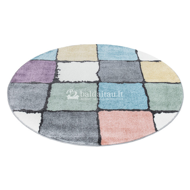 Kilimas YOUNG 919 multi apvalus Kilimas YOUNG 919 multi apvalus