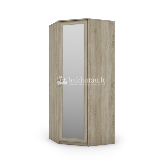 Kampinė spinta 85 200 su veidrodžiu Kampinė spinta 85 200 su veidrodžiu