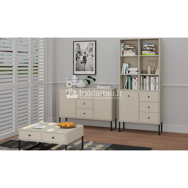 Komoda LINEA-KAŠMYRO 2D Komoda LINEA-KAŠMYRO 2D