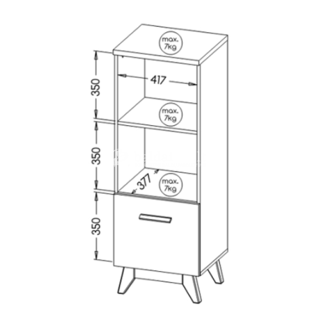 Pastatoma lentyna SVEN SV7 Pastatoma lentyna SVEN SV7