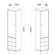 Spintelė FARO FR4 L/P Spintelė FARO FR4 L/P