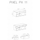 Tv spintelė PIXEL 11 Tv spintelė PIXEL 11
