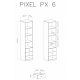 Pastatoma lentyna PIXEL 6 Pastatoma lentyna PIXEL 6